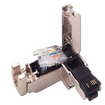 6GK1901-1BB20-2AB0 (6GK19011BB202AB0, 6GK19O1-1BB2O-2ABO, 6GK19O11BB2O2ABO) SIMATIC NET IE FC RJ45 ШТЕКЕР, 90 RJ45, ШТЕКЕРНЫЙ СОЕДИНИТЕЛЬ С МЕТАЛ. КОРПУСОМ ДЛЯ ПРОМ. УСЛОВИЙ, ПРЕДНАЗНАЧЕН ДЛЯ БЫСТРОГО МОНТАЖА, 90 ГРАД. УГОЛ ВЫВОДА КАБЕЛЯ, 1 УПАКОВКА = 10 ШТ.