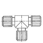 7MB1943-2DA17 (7MB19432DA17) T-COUPLING MADE OF PVDF FOR PTFE HOSE DN 4/6