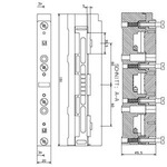 Купить 8US1923-3AA01 (8US19233AA01, 8US1923-3AAO1, 8US19233AAO1) ШИННЫЙ АДАПТЕР 60 MM BUSBAR HOLDER 3-POLE FOR RAILS 12X5 (10)-30X5(10) EXTERNAL MOUNTING