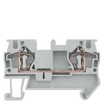 Купить 8WH2000-0AG00 (8WH20000AG00, 8WH2OOO-OAGOO, 8WH2OOOOAGOO) КЛЕММА ПРОХОДНАЯ ПРУЖИННОЕ ПОДСОЕДИНЕНИЕ: 0.5 - 4 MM2, ШИРИНА: 6.2 MM, СЕРАЯ