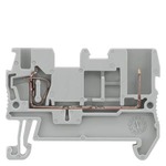 Купить 8WH5100-2KF00 (8WH51002KF00, 8WH51OO-2KFOO, 8WH51OO2KFOO) HYBRID FEED-THROUGH TERMINAL, PLUG AND SPRING CONNECTION, SECTION 0.08 - 2.5 MM2, WIDTH 5.2 MM, COLOR: GRAY